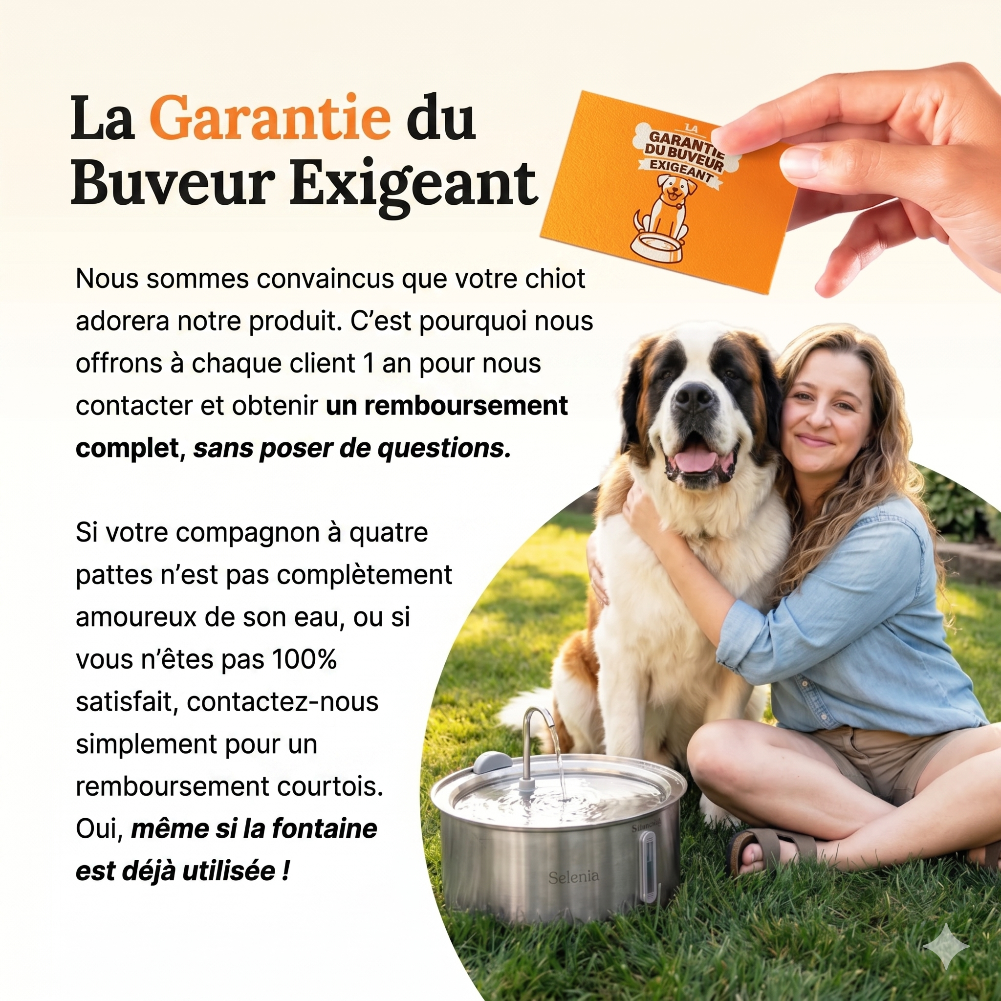 Fontaine Pour Chien - Selenia