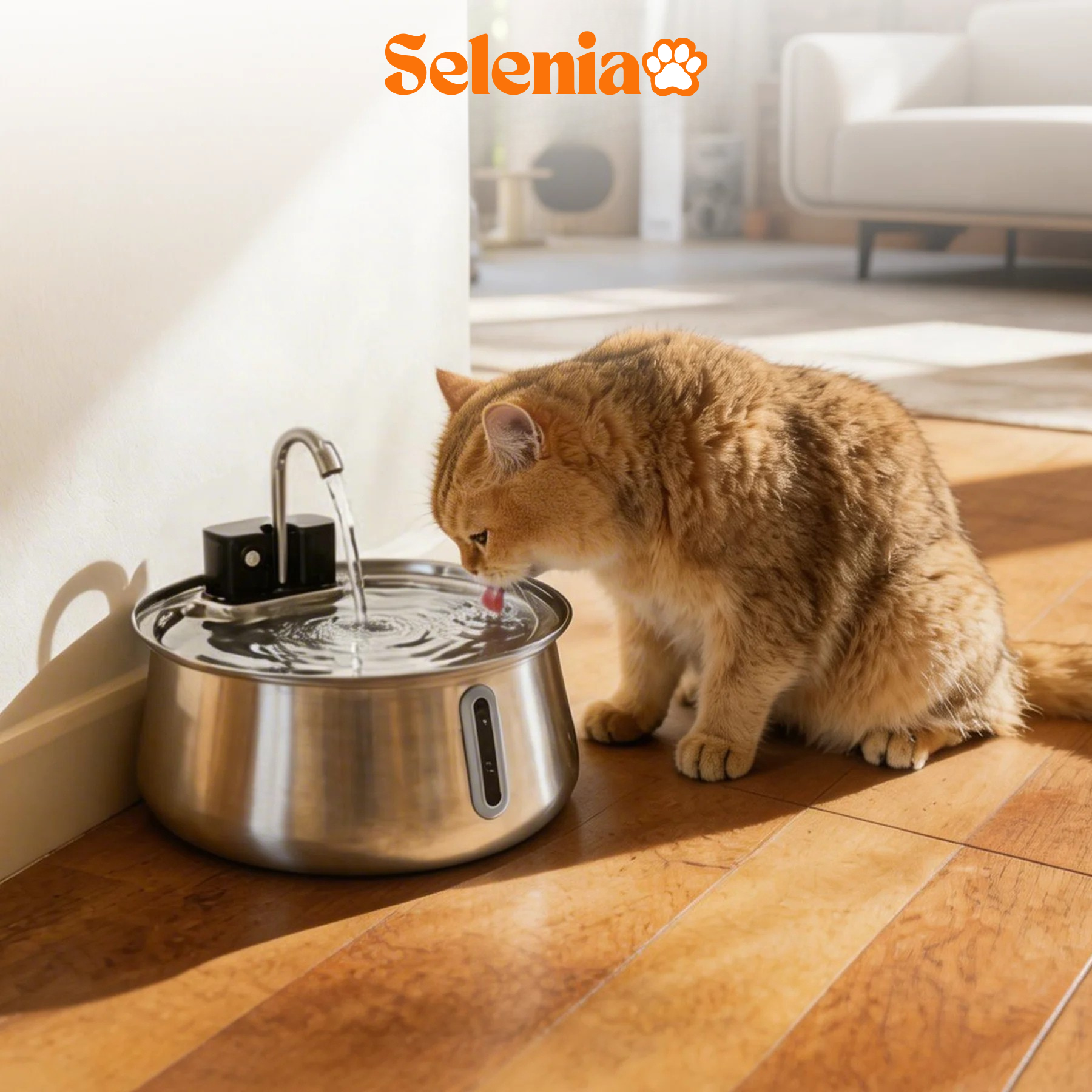 Fontaine Pour Chat- Selenia