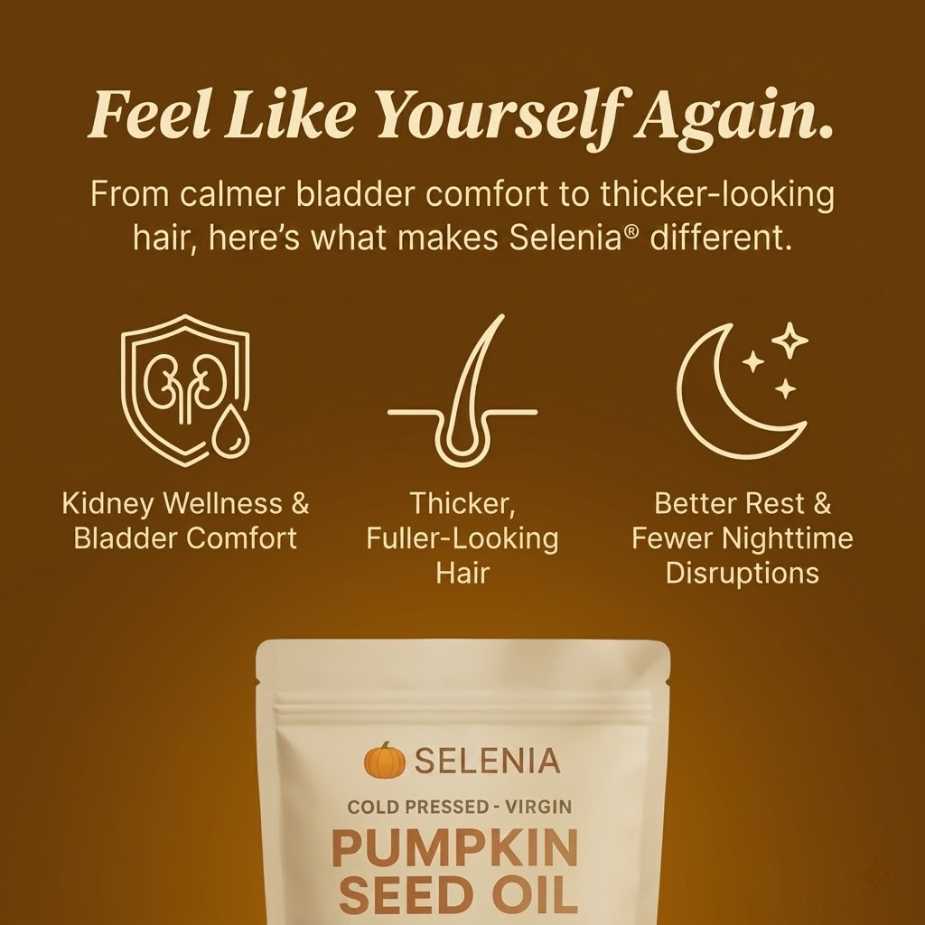 Less hair shedding & improved bladder comfort within three weeks