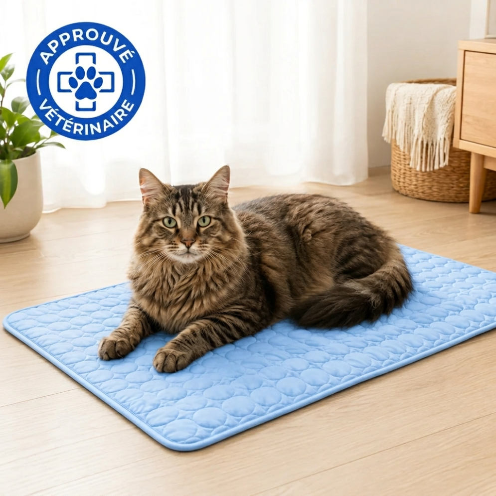 Protégez votre chat contre les coups de chaleur grâce au tapis rafraîchissant Selenia™