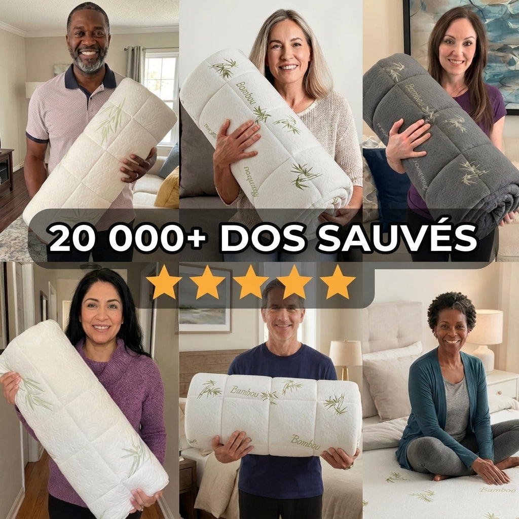Surmatelas en bambou Selenia