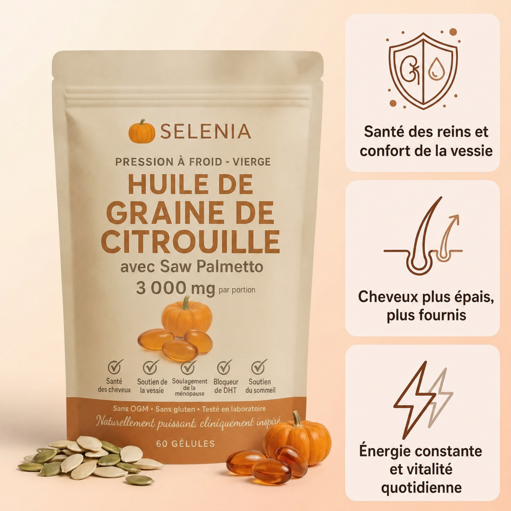 Gélules de Graine de Citrouille Premium