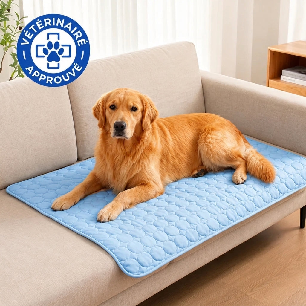 Protégez votre chien du coup de chaleur avec le tapis rafraîchissant Selenia™